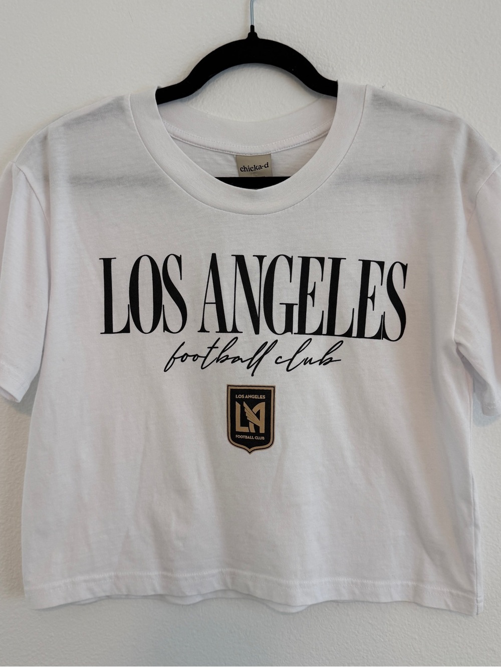 LAFC Football Club White Classic Tee Shirt